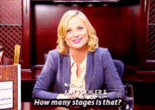Parks And Recreation Leslie Knope GIF - Parks And Recreation Leslie Knope Stages GIFs