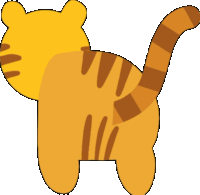 Looking Tiger Sticker