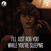 Ill Just Rob You While Youre Sleeping Carter GIF