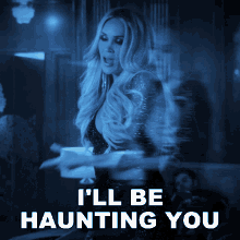 Ill Be Haunting You Carrie Underwood GIF - Ill Be Haunting You Carrie Underwood Ghost Story Song GIFs
