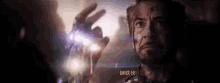 Iron Man Gauntlet GIF - Iron Man Gauntlet Endgame GIFs