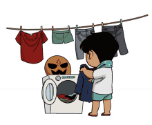 gatotkaca laundry windy clothes washing machine