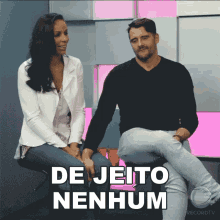 De Jeito Nenhum Power Couple Brasil GIF - De Jeito Nenhum Power Couple Brasil De Forma Alguma GIFs