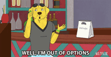Well Im Out Of Options Mr Peanutbutter GIF - Well Im Out Of Options Mr Peanutbutter Paul F Tompkins GIFs