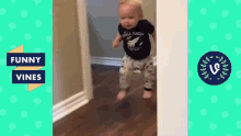 Baby Running GIF - Baby Running Turn Back GIFs
