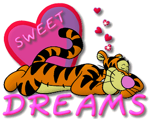 Tigger Sweet Dreams Sticker - Tigger Sweet Dreams Goodnight Stickers