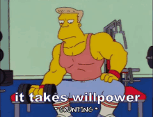 Willpower GIF - Willpower Work Out It Takes Willpower GIFs