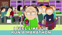 I Feel Like Ive Run A Marathon Herbert Garrison GIF - I Feel Like Ive Run A Marathon Herbert Garrison South Park GIFs