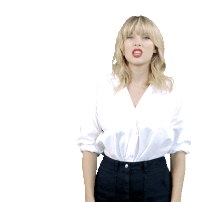Taylor Swift Yeah Sticker - Taylor Swift Yeah Yes Stickers