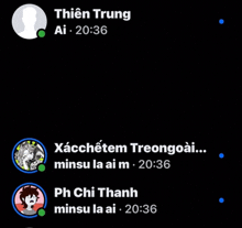 a screenshot of a facebook conversation between two people