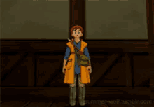 In The Middle Of A Bar Fight - Dragon Quest GIF - Dragon Quest Bar Fight Fight GIFs