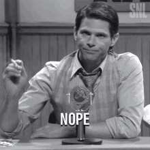 Nope Mikey Day GIF - Nope Mikey Day Saturday Night Live GIFs