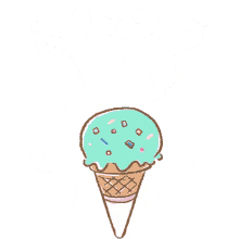stitch hearts ice cream