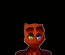 a cartoon drawing of a cat with the words oh my god above it