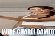 Wide Charli Damelio Wide Meme GIF - Wide Charli Damelio Wide Meme Charli Damelio GIFs