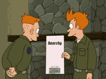 Anarchy Or Democracy - Anarchy GIF - Anarchy Futurama Matt Groening GIFs