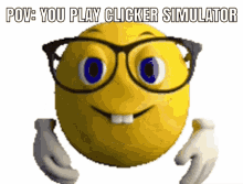 Roblox Clickersimulator GIF - Roblox Clickersimulator Nerd GIFs