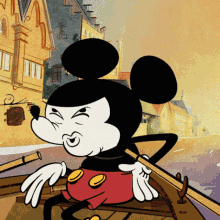 Mickey Mouse Shocked GIF
