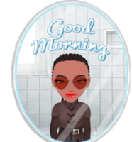 Good Morning Lignon Sticker - Good Morning Lignon Cynthia Stickers