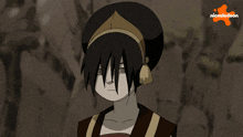 a cartoon character from nickelodeon shows a sad look on her face