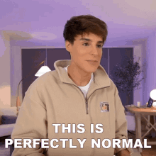 This Is Perfectly Normal Raphael Gomes GIF - This Is Perfectly Normal Raphael Gomes There Is Nothing Weird About This GIFs