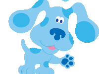 Blues Clues Dog Sticker - Blues Clues Blue Dog Stickers
