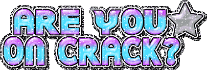 Are You On Crack Sticker - Are You On Crack Stickers