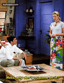 Ross, Why Don'Tyou.Come.On In?.Gif GIF - Ross Why Don'Tyou.Come.On In? Person GIFs