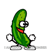 Cucumber Happy GIF