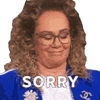Sorry Arlene Dickinson Sticker - Sorry Arlene Dickinson Dragons' Den Stickers