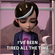 Ive Been Tired All The Time Claire Nuñez GIF - Ive Been Tired All The Time Claire Nuñez Trollhunters Tales Of Arcadia GIFs