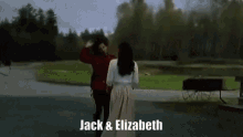 when calls the heart jack and elizabeth kiss