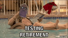 Retirement Pool GIF