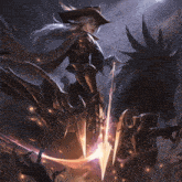 a woman in a cowboy hat is riding on the back of a horse