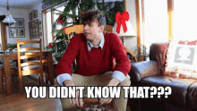 You Didnt Know That Seriously GIF - You Didnt Know That Seriously Sven Johnson GIFs