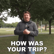 How Was Your Trip Alex GIF - How Was Your Trip Alex Engvid GIFs