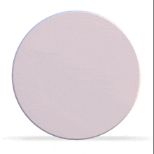 a white circle with a blue circle in the center