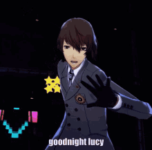Goodnight Lucy Persona5 GIF - Goodnight Lucy Persona5 Persona5akechi GIFs