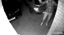 person uses key scanner to take car robbery carnapping carnap shocked