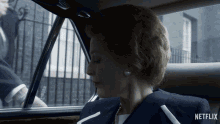 Opening The Car Door Gillian Anderson GIF - Opening The Car Door Gillian Anderson Margaret Thatcher GIFs