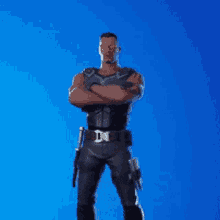 Blade Wesley Snipes GIF - Blade Wesley Snipes Fortnite Dance GIFs