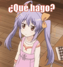 Niña Se Encoge De Hombros Y Pregunta ¿qué Hago? GIF - Chica Anime Hombros GIFs