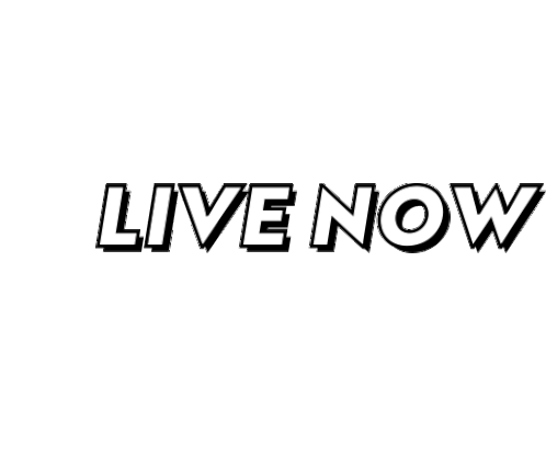 Live Live Now Sticker - Live Live Now Streaming Stickers