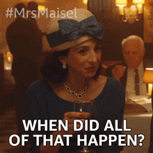When Did All Of That Happen Rose Weissman GIF - When Did All Of That Happen Rose Weissman Marin Hinkle GIFs