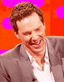 Benedict Cumberbatch Handsome GIF - Benedict Cumberbatch Handsome Haha GIFs