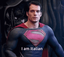 I Am Italian Italian GIF - I Am Italian Italian Superman GIFs
