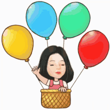Jagyasini Balloon GIF - Jagyasini Balloon Birthday GIFs