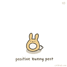 Bunny Positive GIF