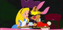The Mad Hatter If You Dont Think You Shouldnt Talk GIF