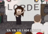 Lorde Southpark GIF